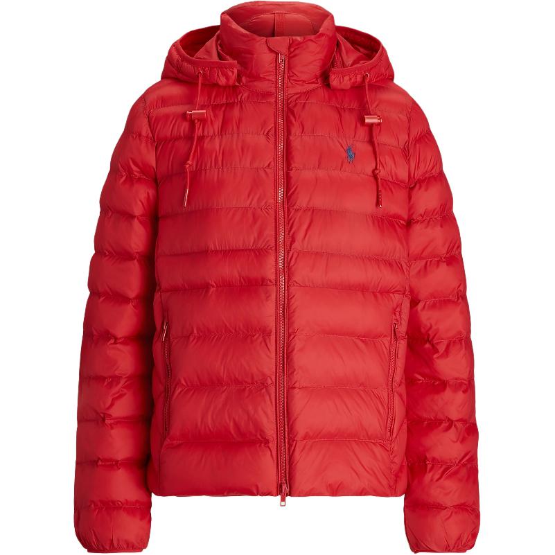 Polo Ralph Lauren Куртка-пуховик FW24 для женщин красная — фото 3