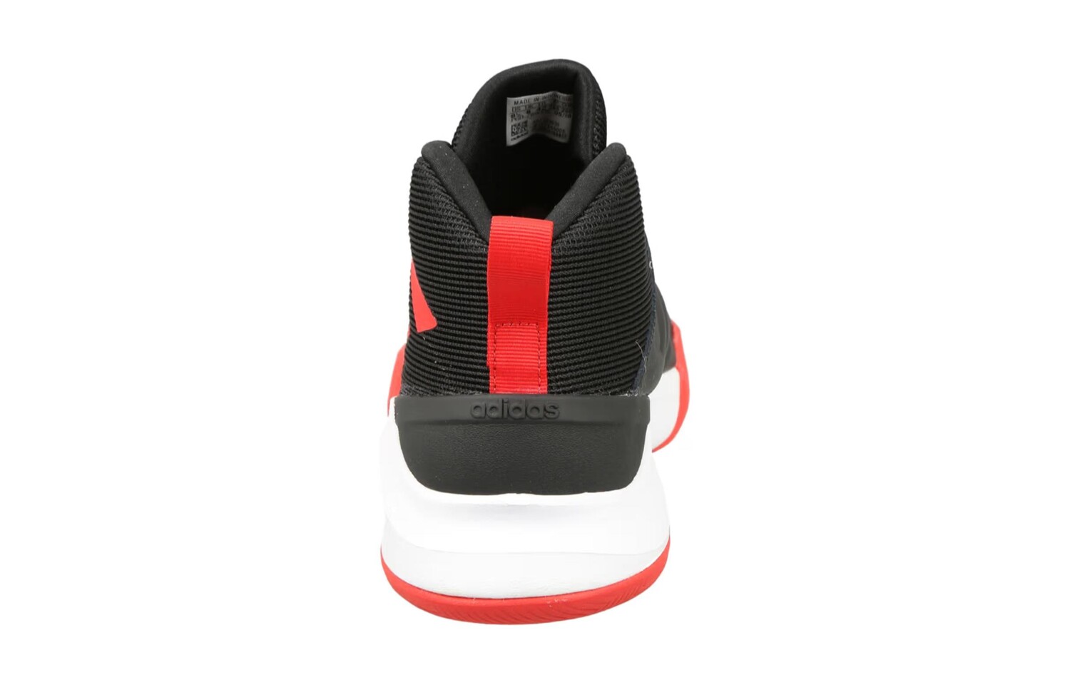Баскетбольные кроссовки OwnTheGame Kids, средние, черные/красные Adidas — фото 4