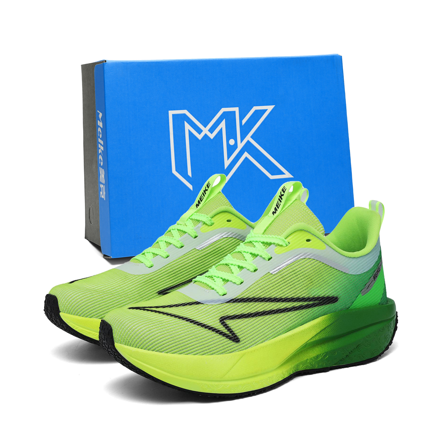 

Антискользящие износостойкие низкие повседневные кроссовки для беска Unisex MEIKE, бирюзовый Box