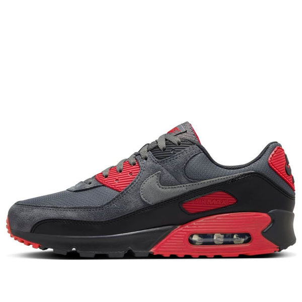 

Кроссовки air max 90 'smoke grey fire red' Nike, черный