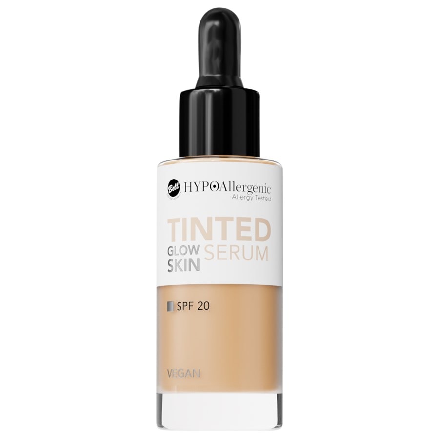 

Тональная основа HYPOAllergenic Tinted Glow Skin Serum & Foundation SPF 20, 04 Golden / 24 g