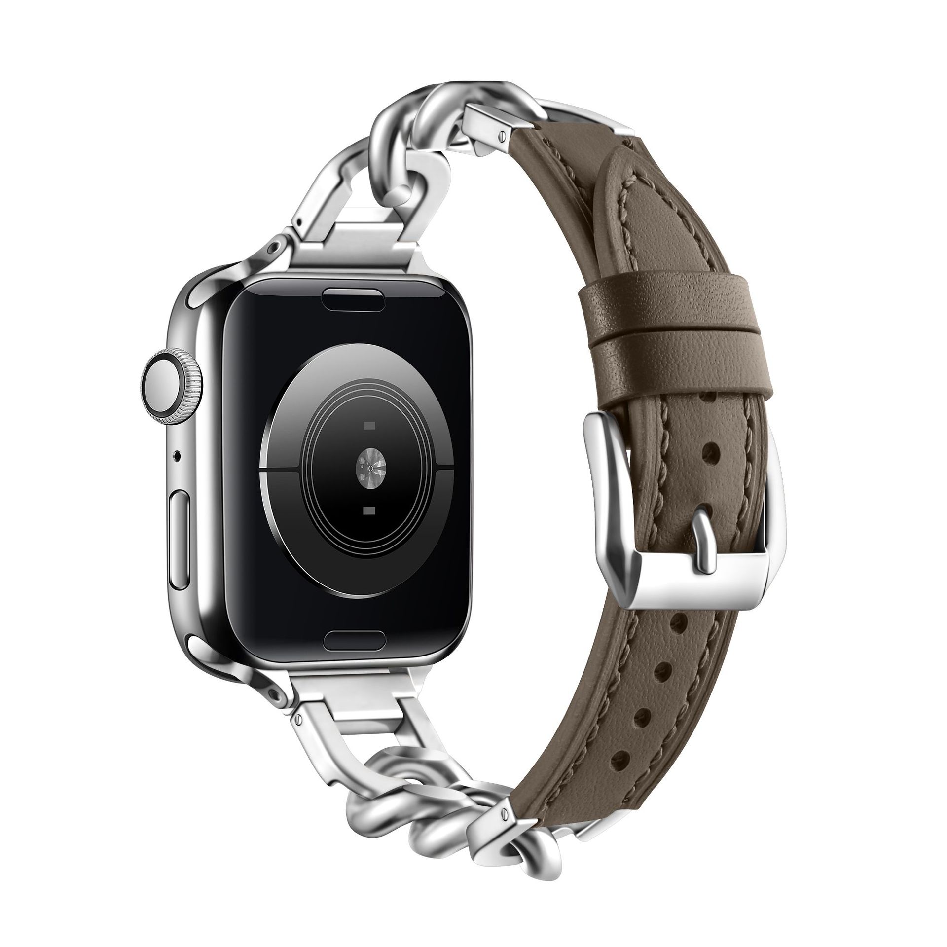 

Biaodaige Часы Strap Apple Compatibility Metal ., Umber