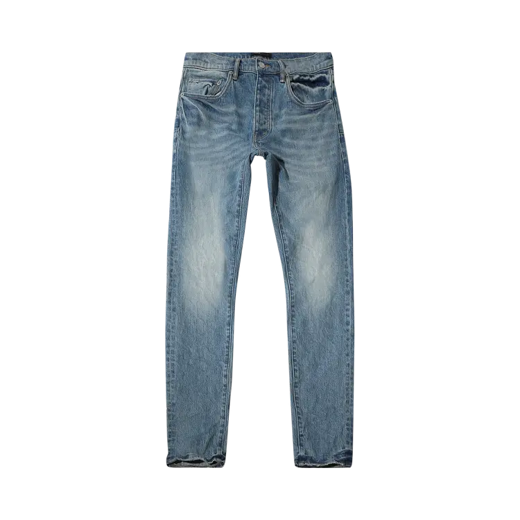 

Джинсы PURPLE BRAND 90's Worn Slim 'Light Indigo', синий
