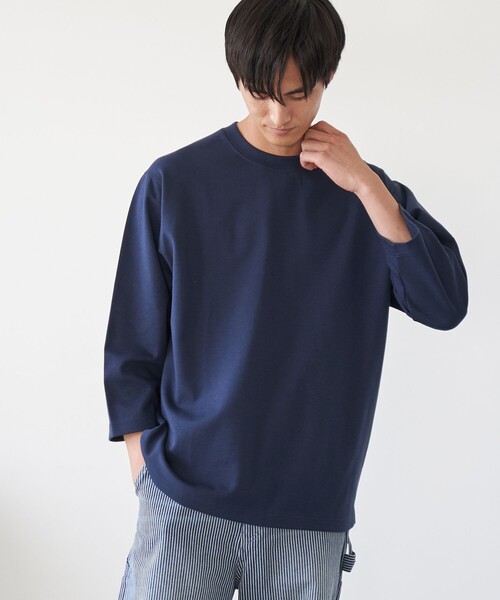 

Футболка с рукавом 3/4, антибактериальная, дезодорирующая, пятноотталкивающая, с защитой от УФ-излучения Coen, темно-синий