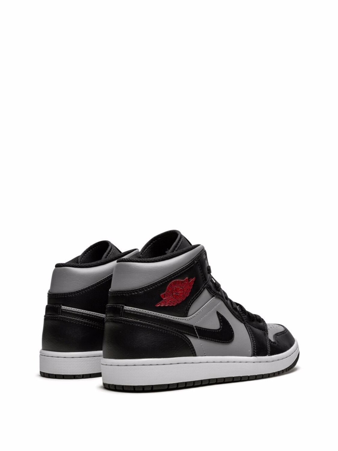 Кроссовки Air 1 Mid Shadow Red Jordan, черный — фото 3