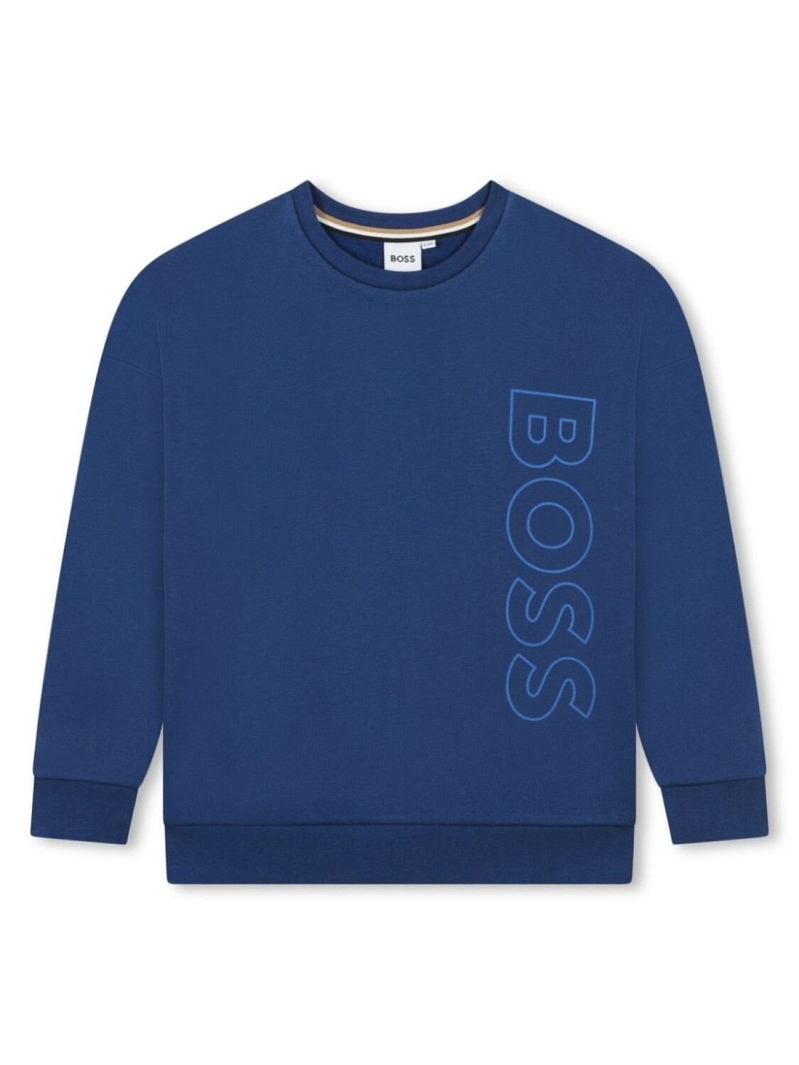 

BOSS Kidswear толстовка с логотипом, синий