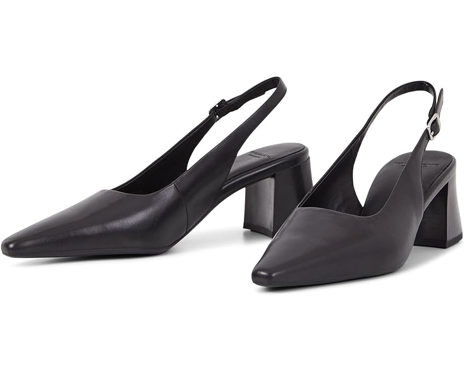 

Туфли Vagabond Shoemakers Altea Leather Slingback Pump, черный