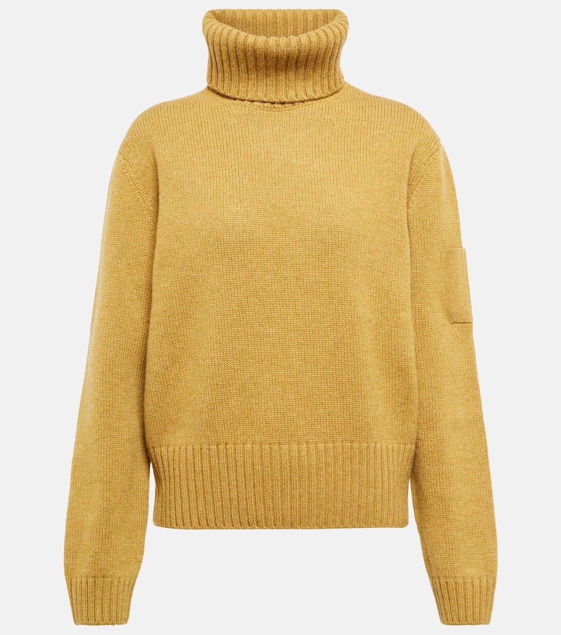 

Кашемировый свитер с высоким воротником Northdowns LORO PIANA, желтый