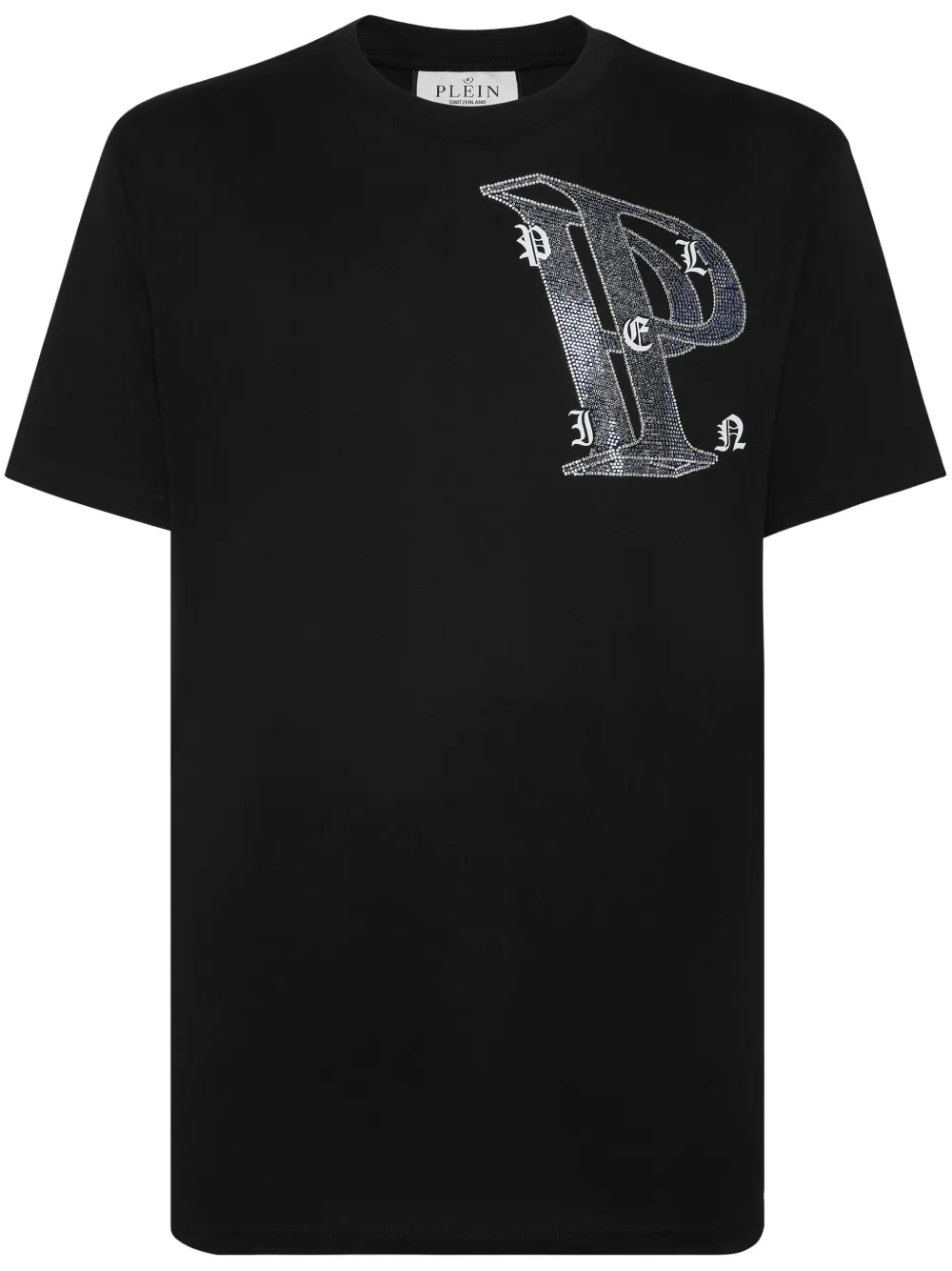 

Футболка со стразами Philipp Plein, черный