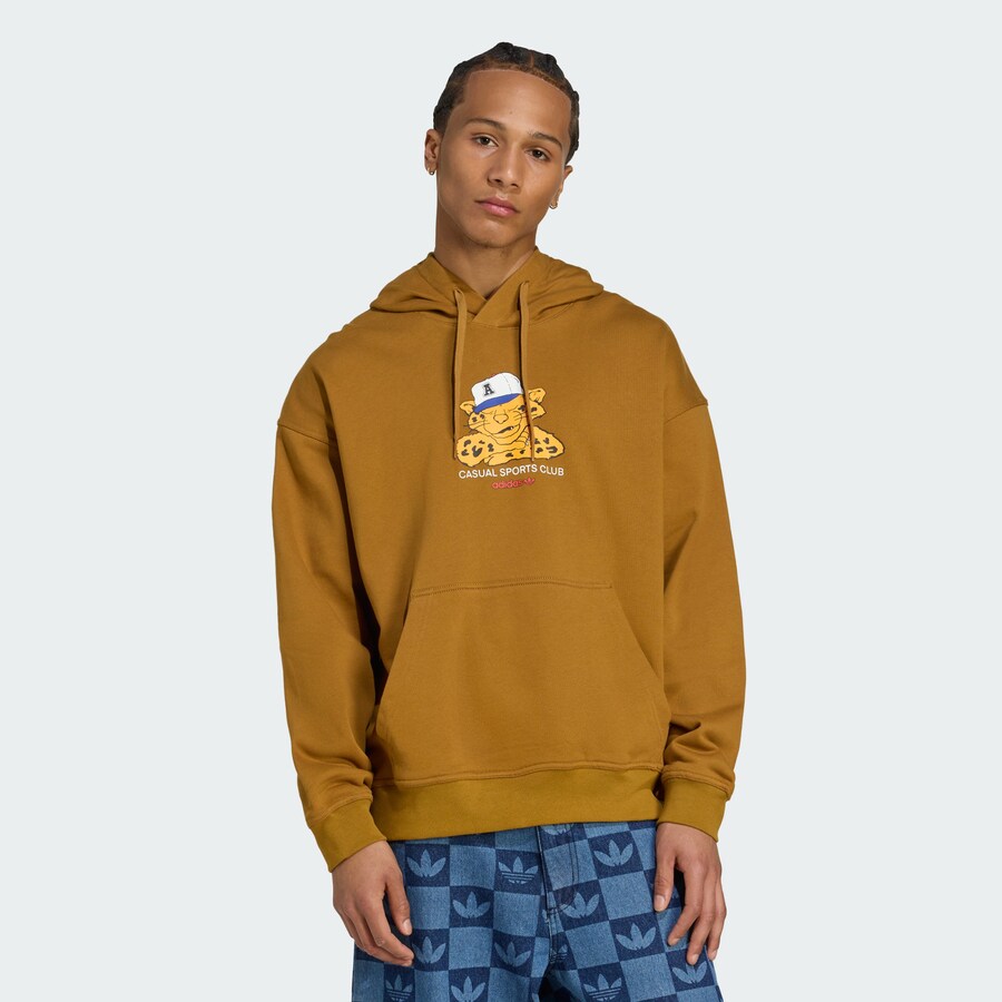 Толстовка ADIDAS ORIGINALS Wabash, коричневый — фото 2