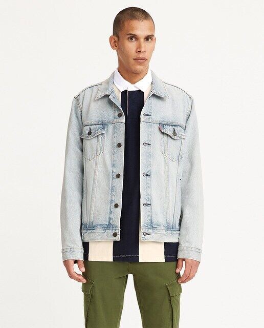

Мужская джинсовая куртка Levi'S, светло-синий
