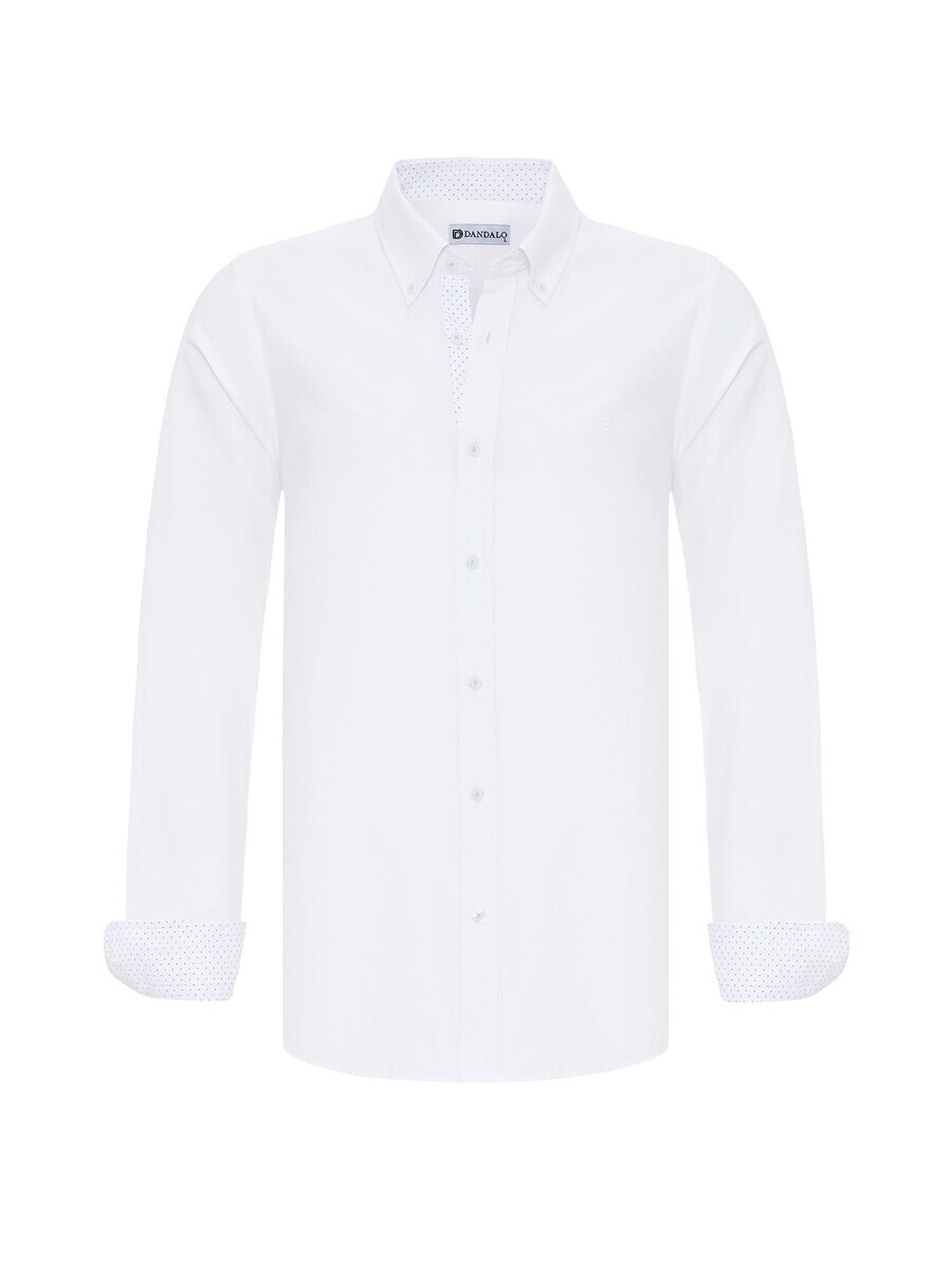 

Повседневная рубашка Dandalo Regular fit Button Up Shirt, белый