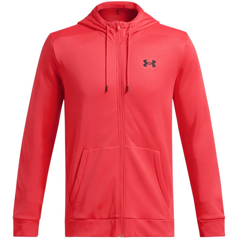 

Толстовка с капюшоном ua armour flice fz hoodie Under Armour, красный