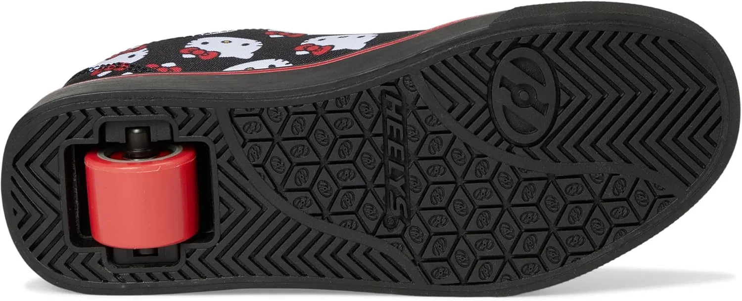 Кроссовки на колесиках Heelys Voyager, Black/Red/White — фото 3