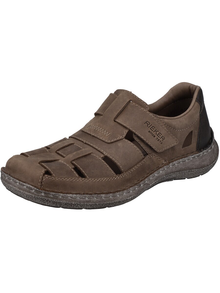 

Шлепанцы Rieker Classic Flats, цвет chocolate/dark brown