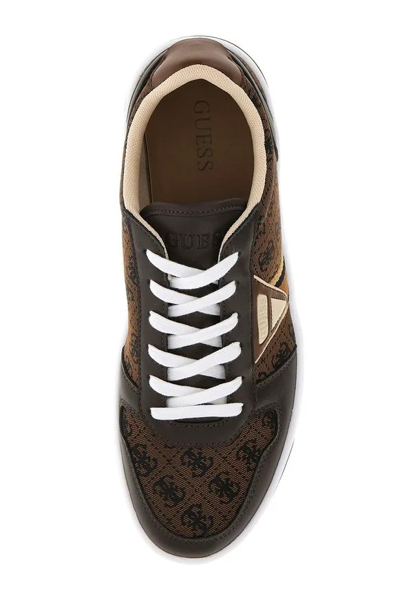 Низкие кроссовки vadik Guess, Brown — фото 3