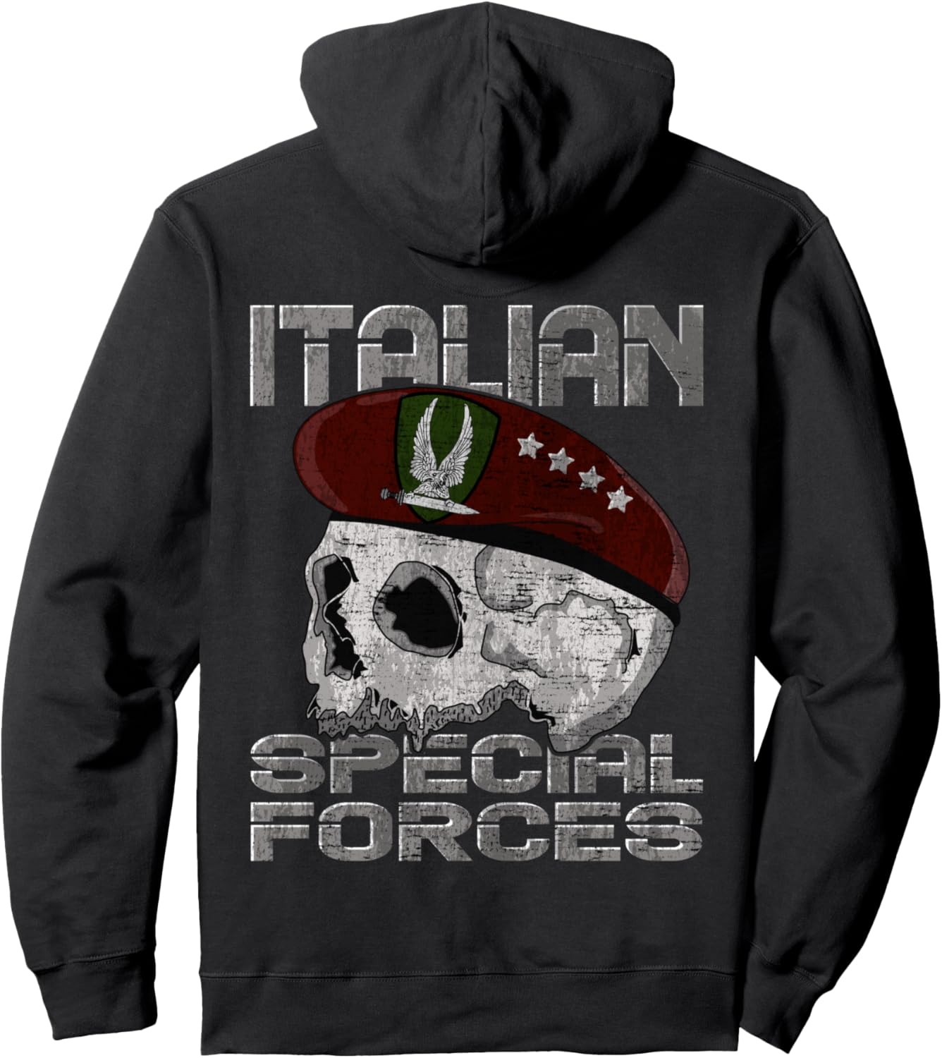 

Итальянский спецназ, итальянские ветераны, итальянская толстовка Italian Patriot Italian Military Militare Italiano, черный