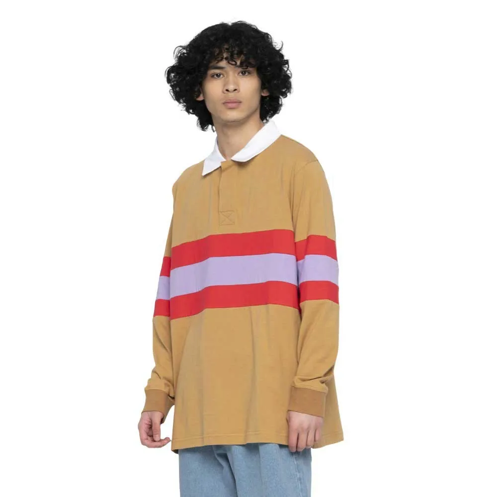 

Поло с длинным рукавом Santa Cruz Vista strip, желтый