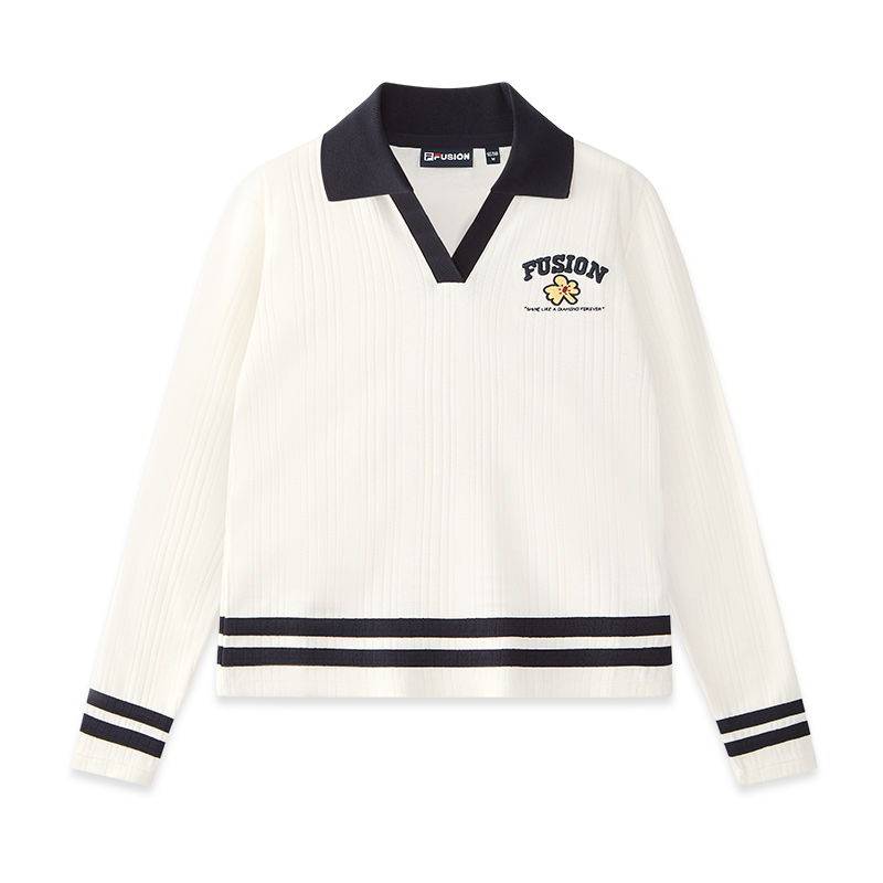 

Футболка поло женская Cloud White FILA FUSION