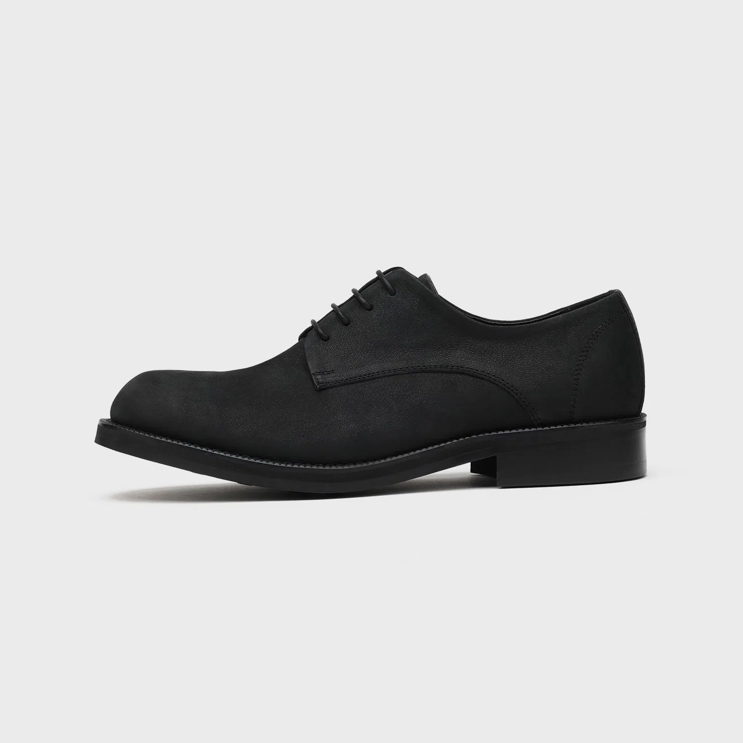 Мужские дерби Firenze.A Contemporary Wrinkle 1600 Natural Black — фото 3