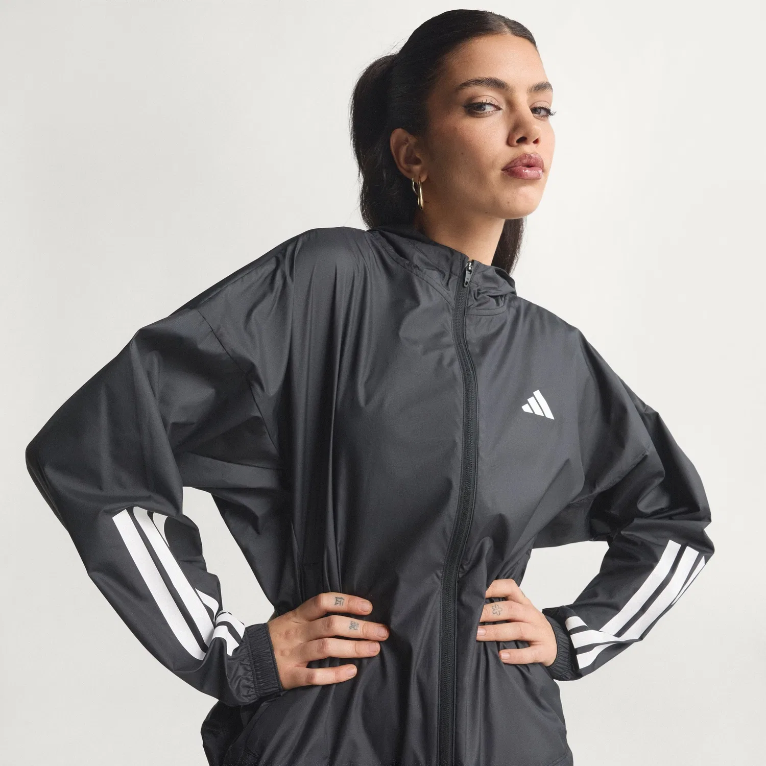Женская ветровка Hyperglam 3-Stripes от Adidas