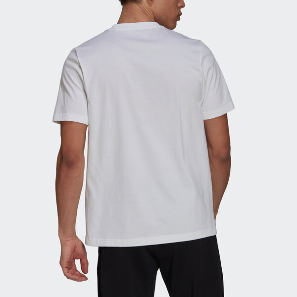 Футболка messi icon t m soccer/football casual sports short sleeve white Adidas, белый — фото 4