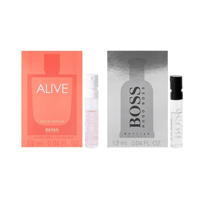 HUGO BOSS Набор пробников мужских ароматов, Hugo Men's 1.2ml + Allure Ladies 1.2ml — фото 4
