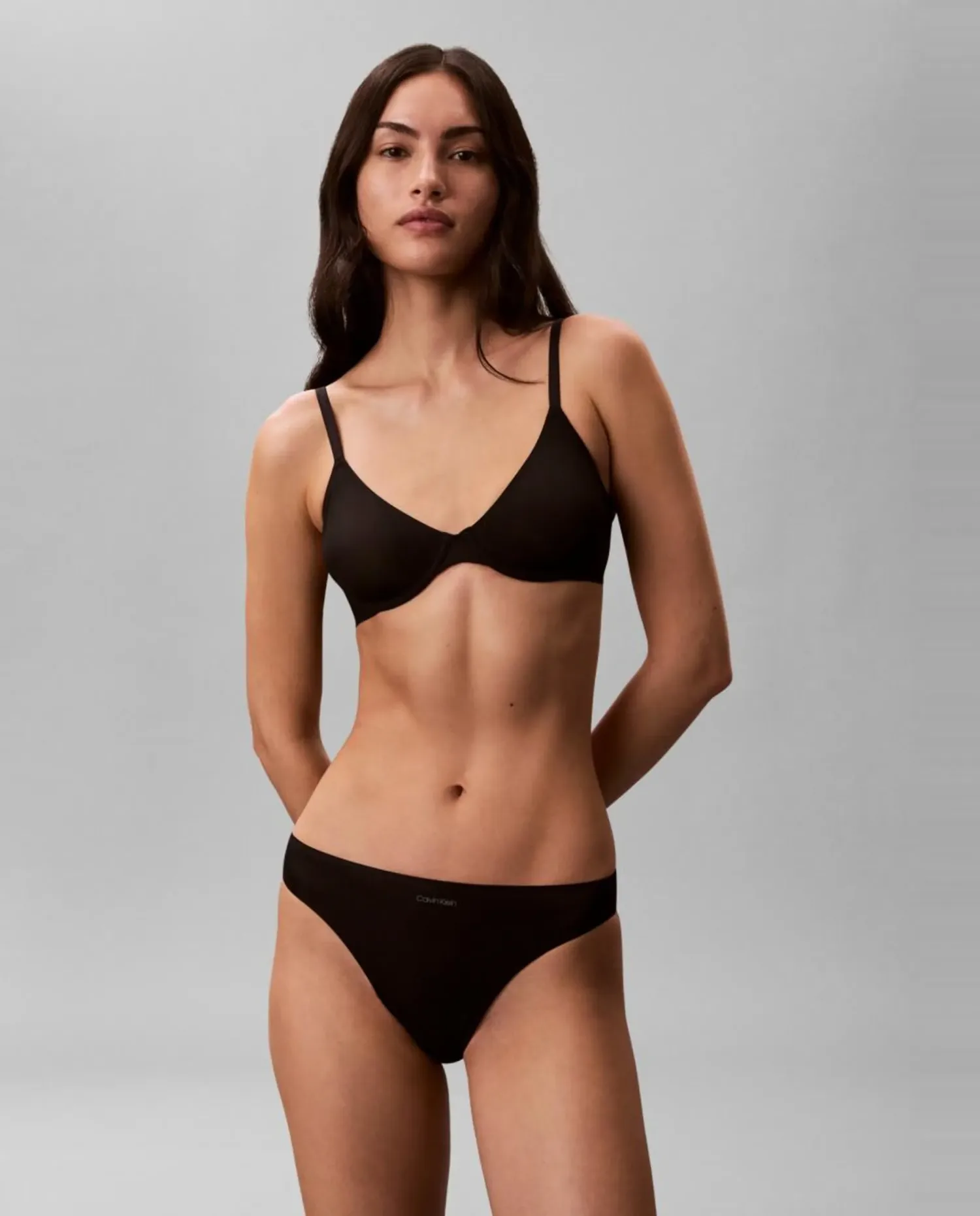 Бюстгальтер с косточкой без предварительной формовки PERFECTLY FIT ULTRALIGHT Calvin Klein, черный — фото 3