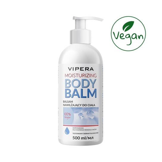 

Увлажняющий бальзам для тела, для сухой кожи, 500 мл Vipera, Body Balm