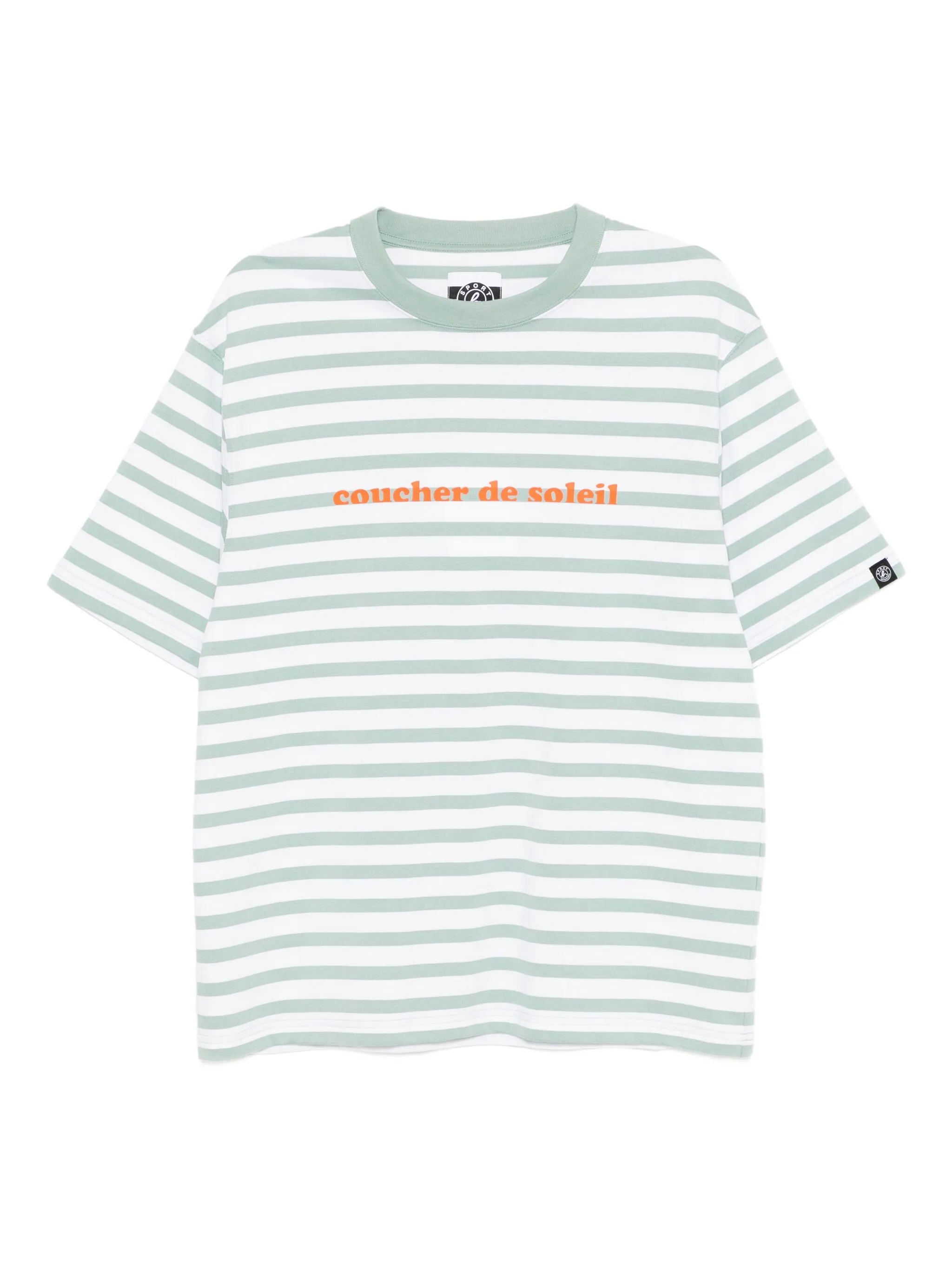 

Футболка с логотипом Sport B. By Agnès B., зеленый