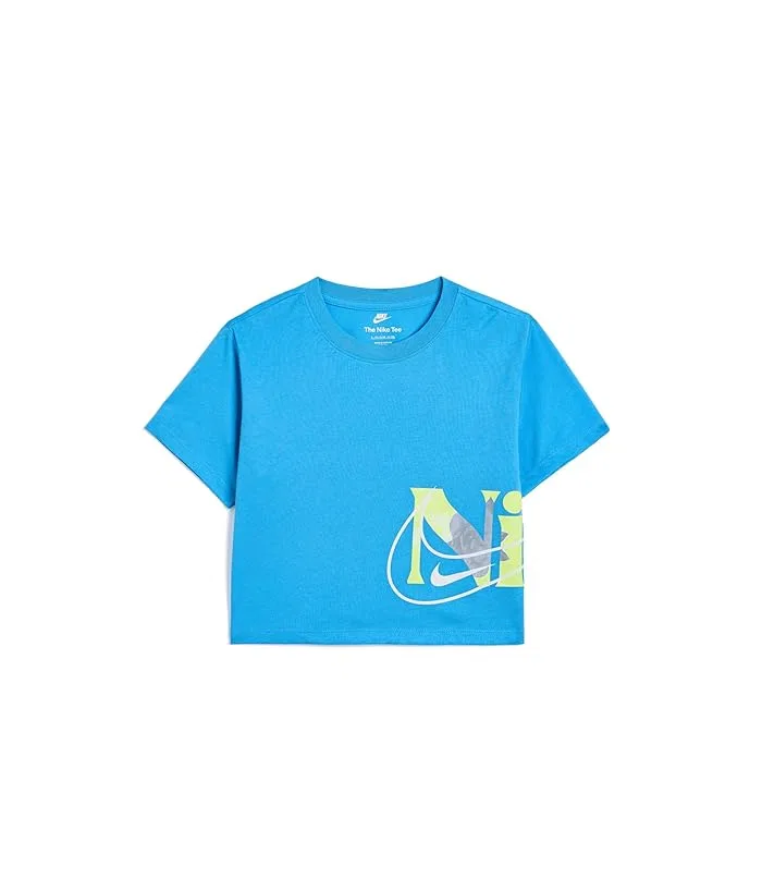 Футболка Move with Nature Boxy Nike Kids, University Blue