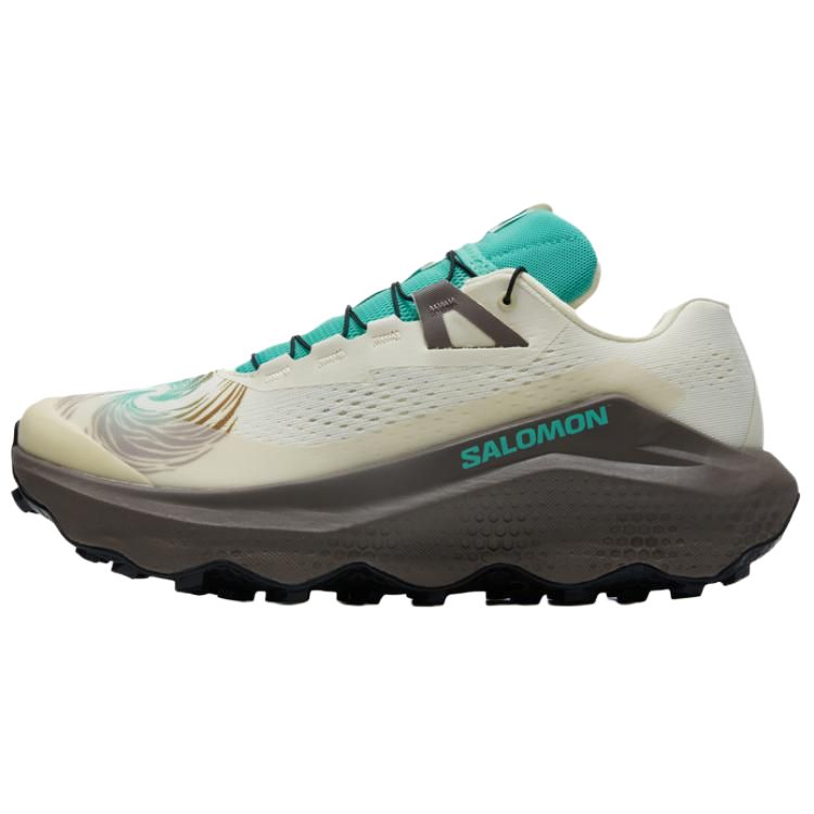 

SALOMON Ультра глайд 3 амортизирующие, дышащие, легкие низкие кроссовки men's beige brown