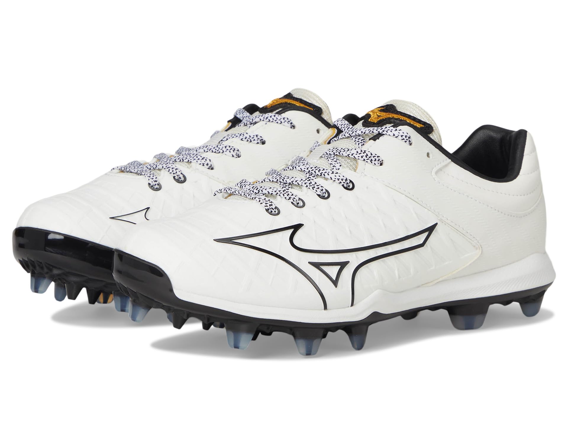 Кроссовки Mizuno Pro Fp Low Tpu, цвет White-Black