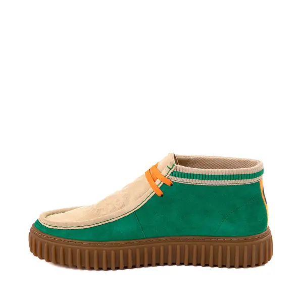 

Ботинки Mens Clarks x Stranger Things Torhill Hi Chukka Boot, цвет Green Combination