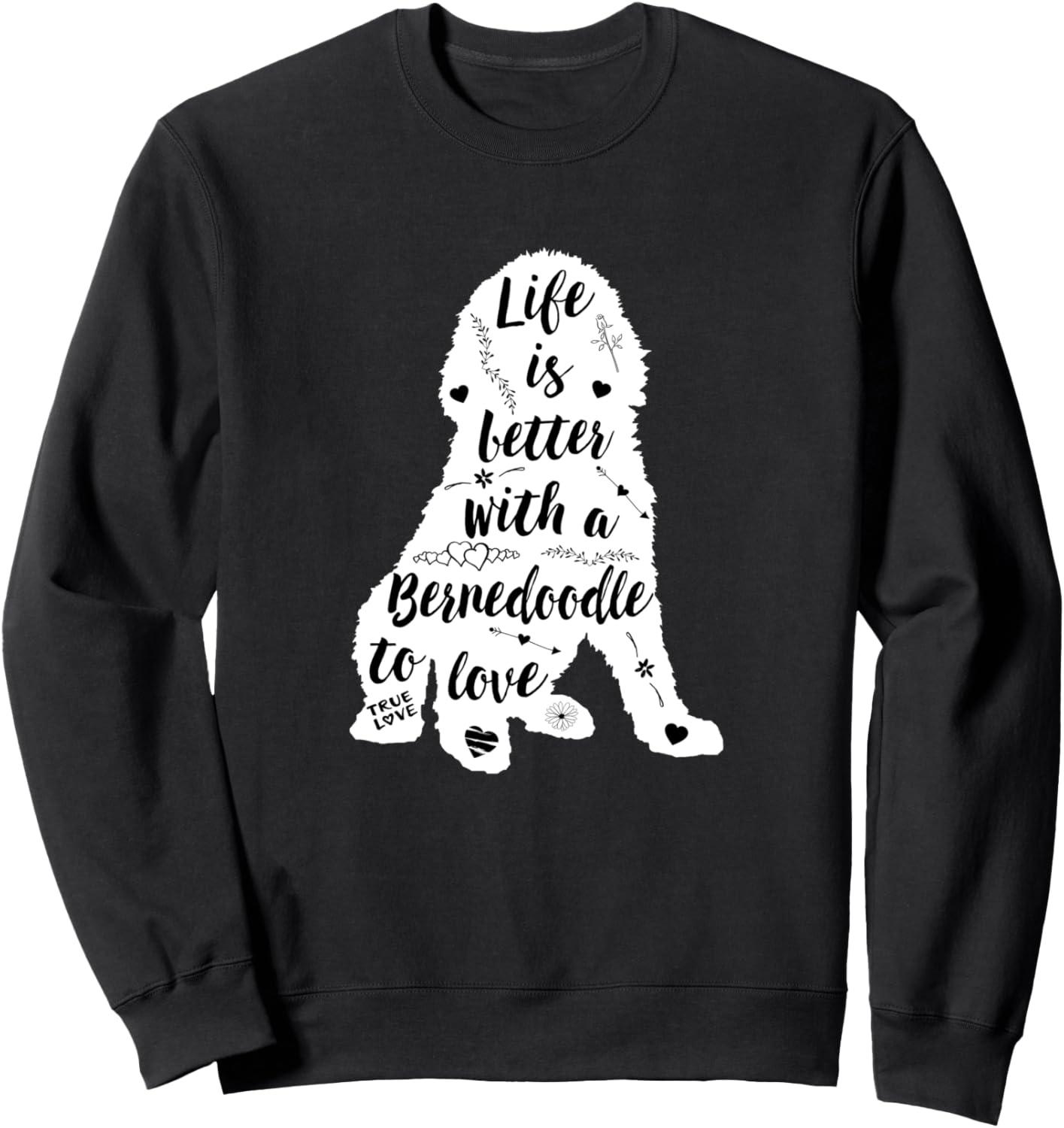 

Толстовка с дизайном «Барнудл» для любителей собак Barndoodle Gifts, черный