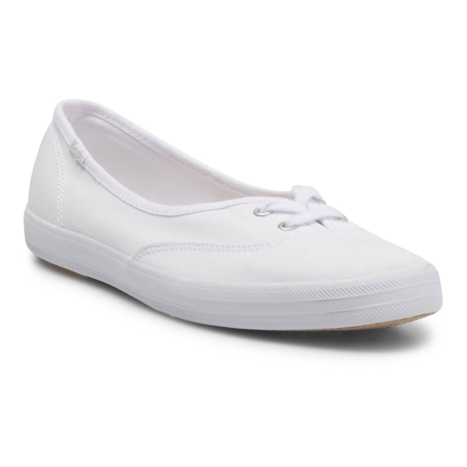 Женские мини-кеды Canvas белого цвета Keds