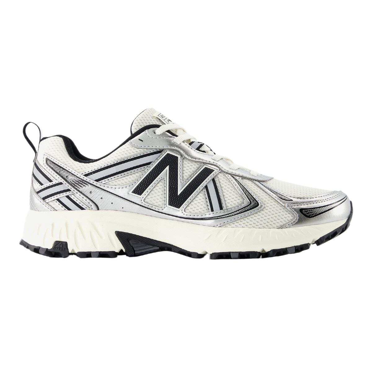 New Balance Кроссовки T410 для тренировок с амортизацией низкие унисекс серебристо-черные, цвет Silver Black — фото 3