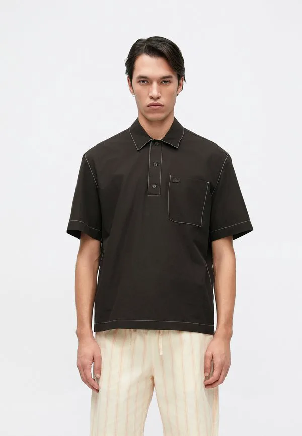 Рубашка Lacoste, Поло, черный