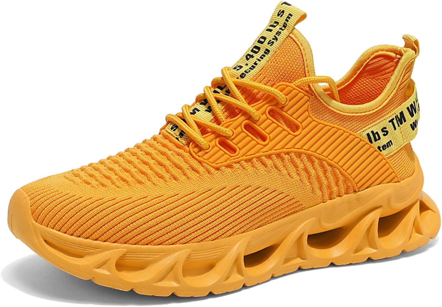 

Мужские кроссовки для бега и ходьбы, повседневная спортивная обувь, легкие тренеры, модные кроссовки Spwagym, оранжевый