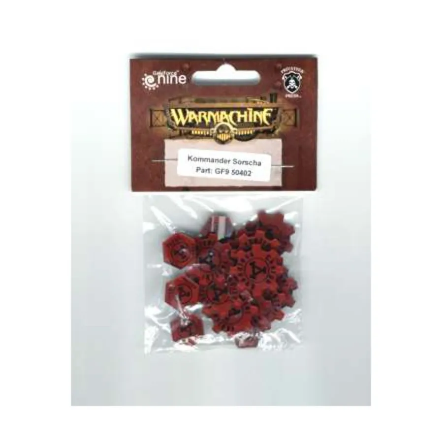 

Командир Сорша, Warmachine - Warcaster Token Sets - Khador (Gale Force Nine)