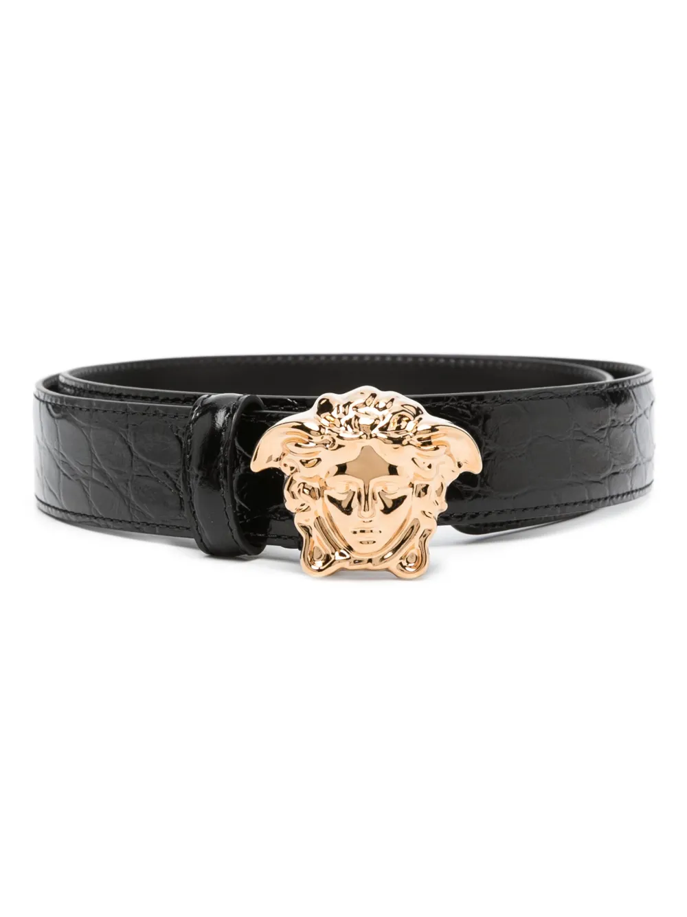 

Ремень с декором Medusa VERSACE, черный