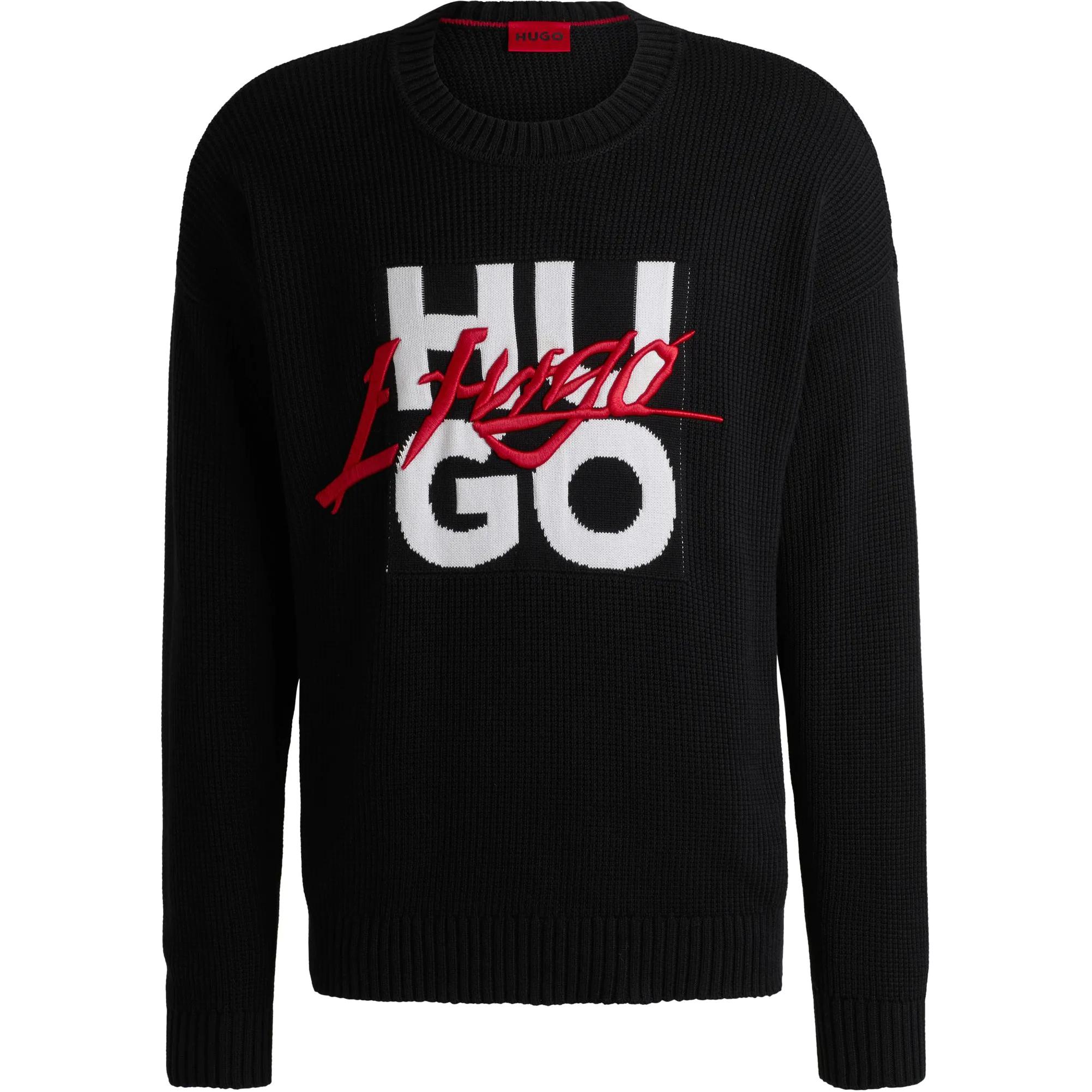 

HUGO BOSS Осень-зима 24 Джемпер мужской черный