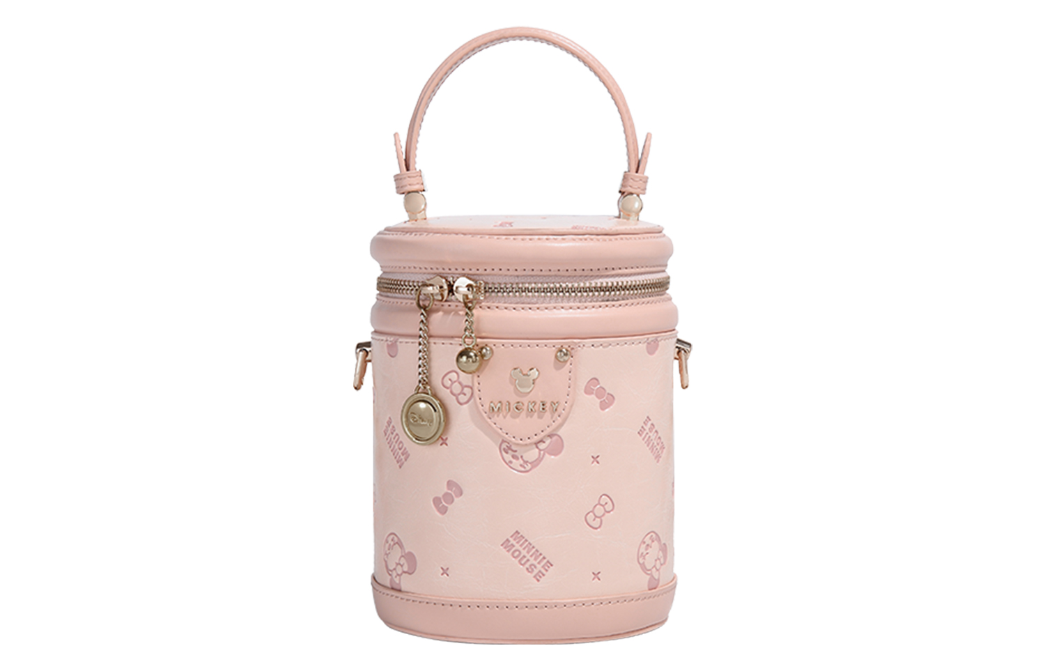 

Disney Розовая женская сумка Minnie из полиуретана, Pink[Romantic Box ❤ Gift Recommendation]