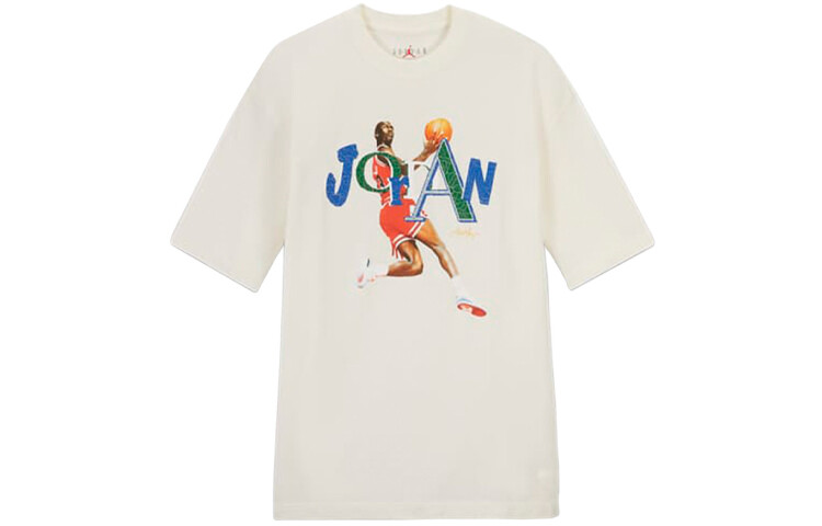 

X Aleali May Футболка женская белая Jordan