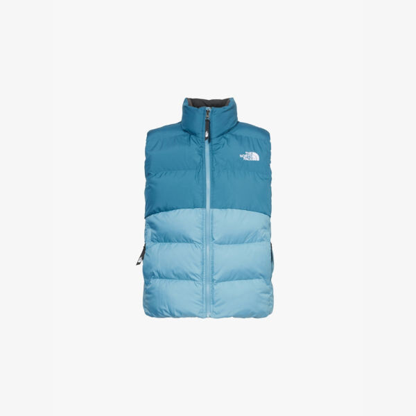 

Стеганый жилет Saikuru с вышитым брендингом The North Face, синий