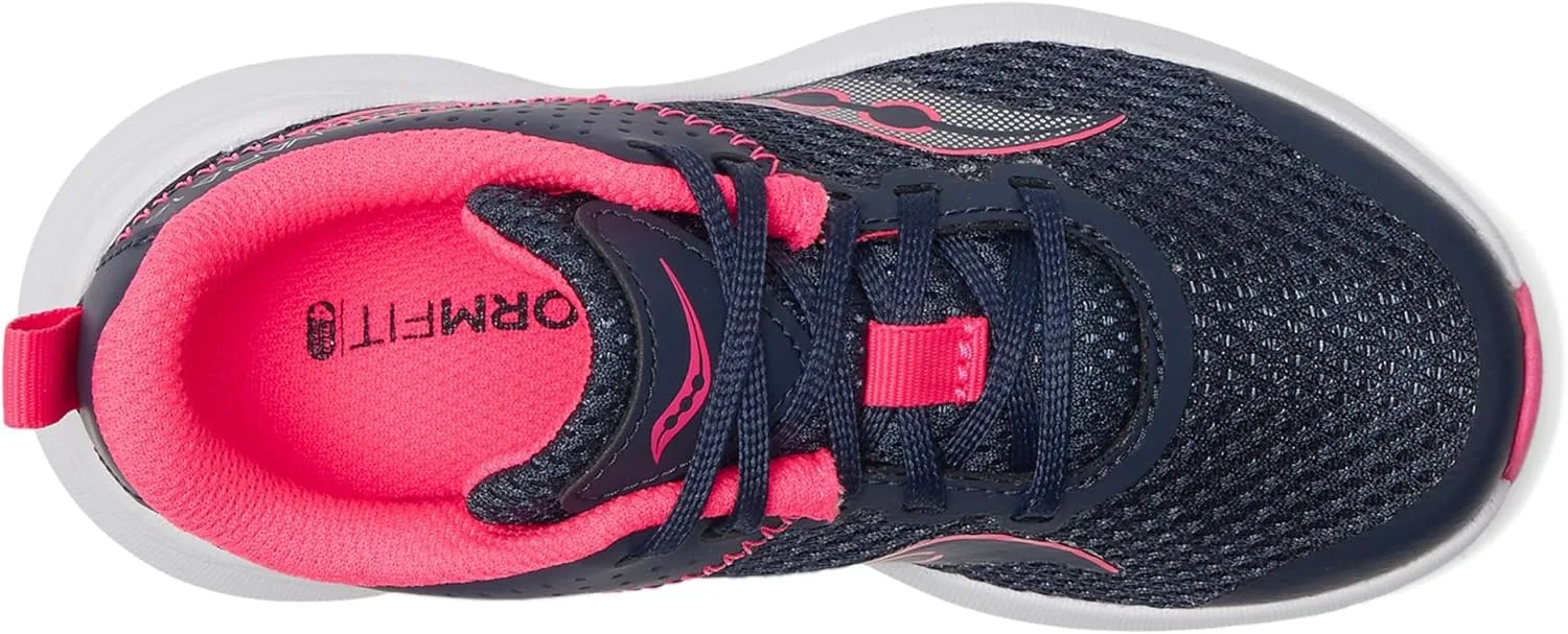 Мужские винтажные кроссовки Saucony Jazz Original, темно-синий/розовый — фото 2