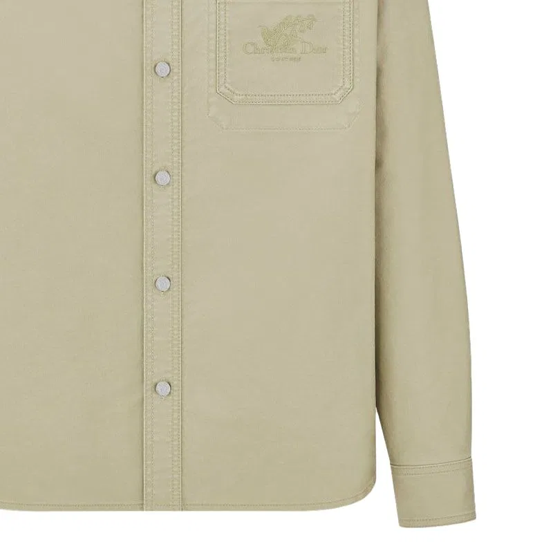 Рубашка Homme Lily Of The Valley DIOR, Beige — фото 4