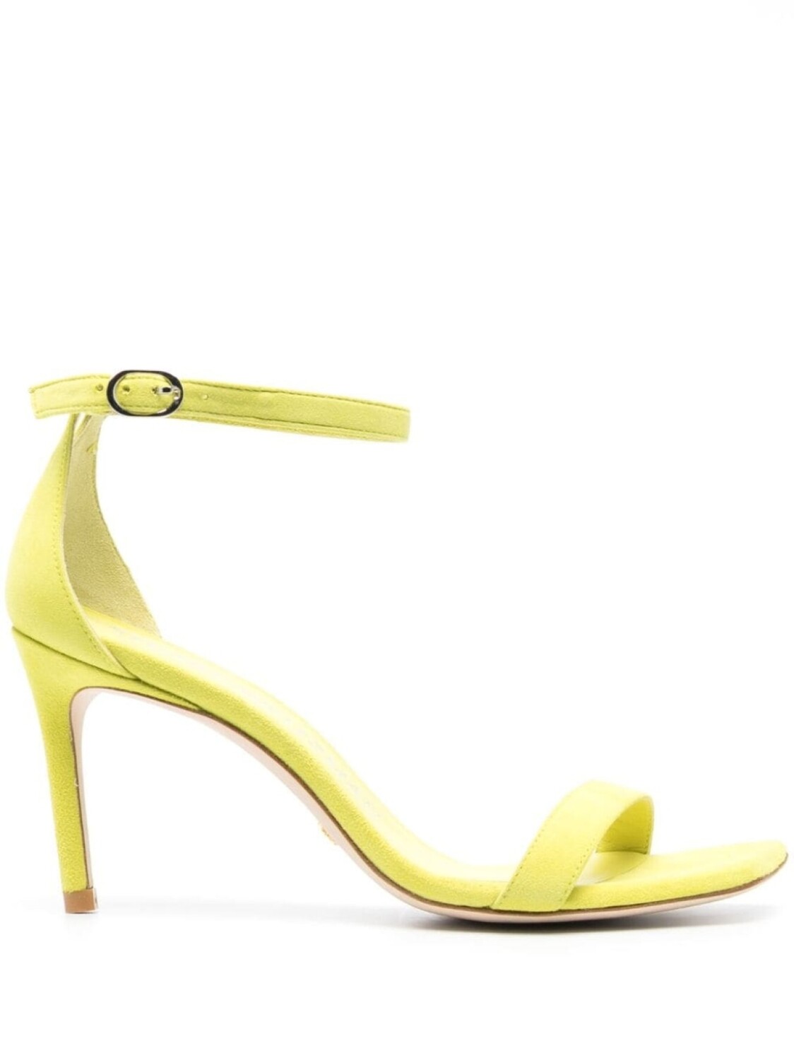 Stuart Weitzman босоножки с открытым носком, зеленый