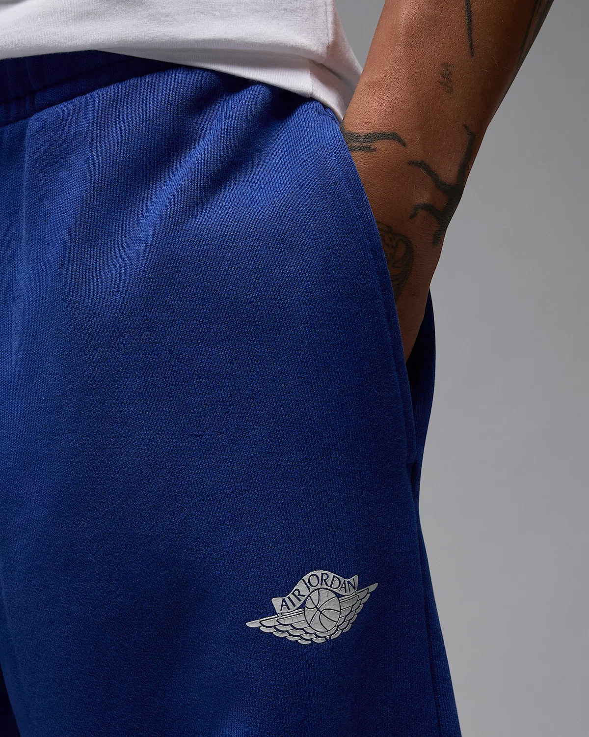 Мужские флисовые штаны Jordan Rare Air, Deep Royal — фото 4