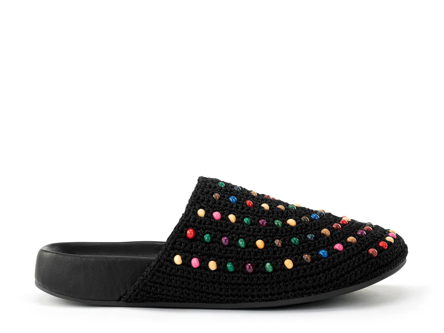 Сабо The Sak Bolinas Crochet Clog, черный/мультиколор — фото 2